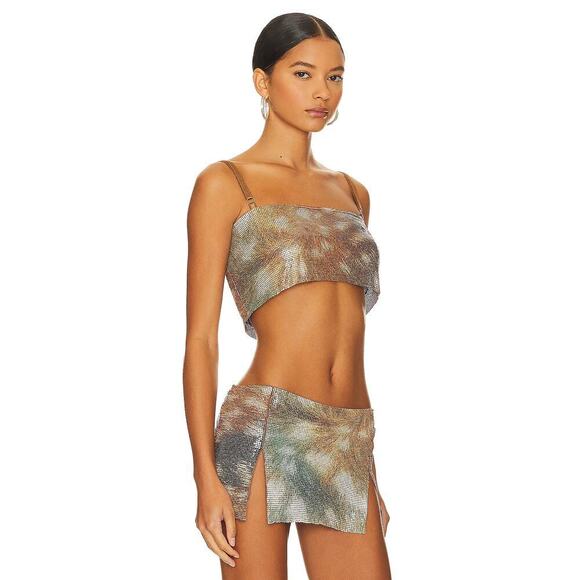 Poster Girl Gracie Crop Top Matt Bambi Size S - Picture 3 of 9